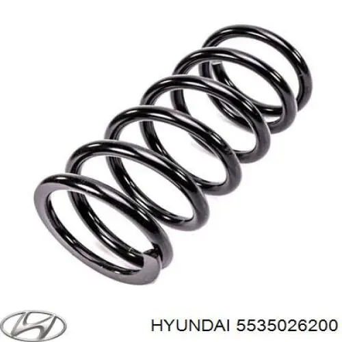 Muelle de suspensión trasero Hyundai/Kia 5535026200 precio, desde 54,38 EUR