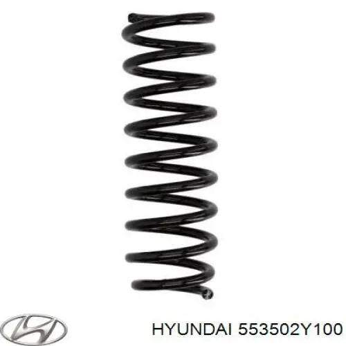 Muelle de suspensión trasero Hyundai/Kia 553502Y100 precio, desde 34,47 EUR