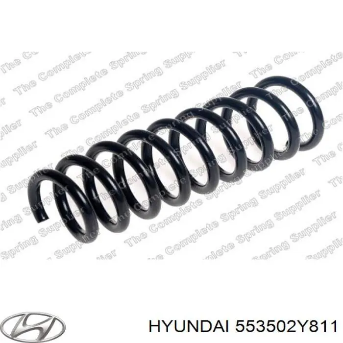 553502Y811 Hyundai/Kia muelle de suspensión eje trasero