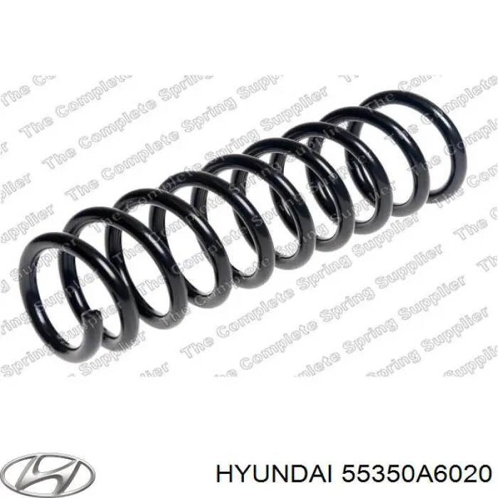 55350A6020 Hyundai/Kia muelle de suspensión eje trasero