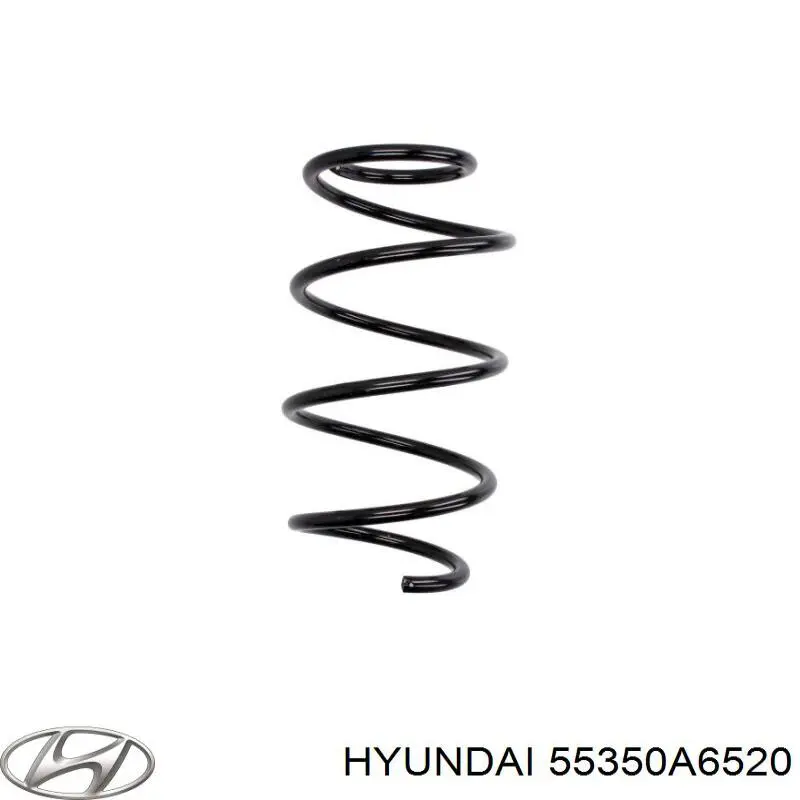 55350A6520 Hyundai/Kia muelle de suspensión eje trasero