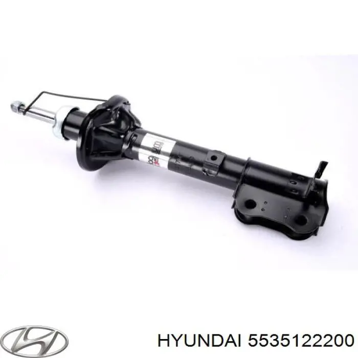 5535122200 Hyundai/Kia amortiguador trasero izquierdo