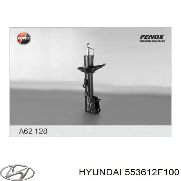 Amortiguador trasero derecho Hyundai/Kia 553612F100 precio, desde 52,66 EUR