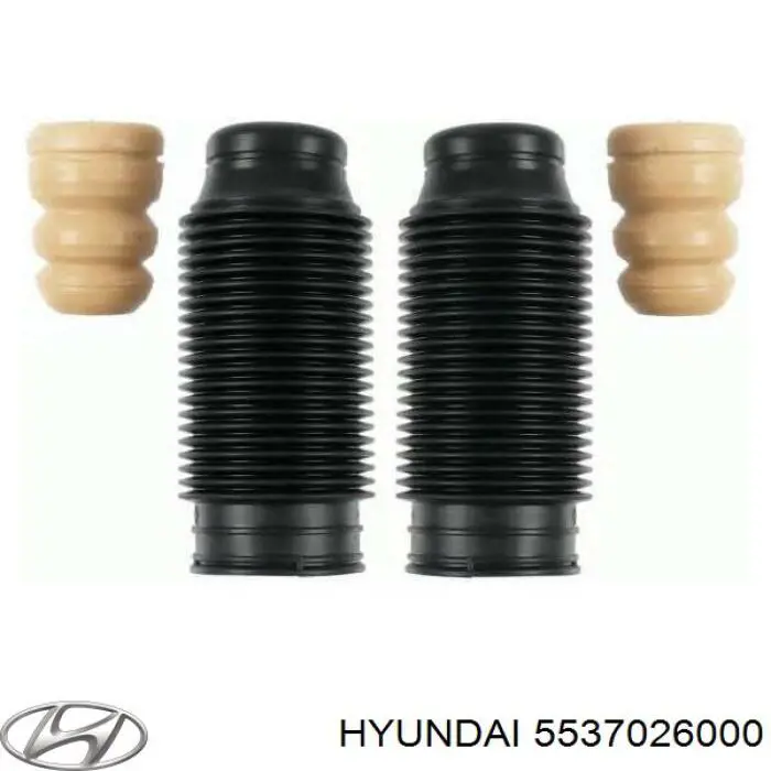 5537026000 Hyundai/Kia guardapolvo amortiguador trasero