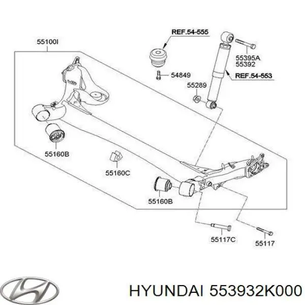 553932K000 Hyundai/Kia