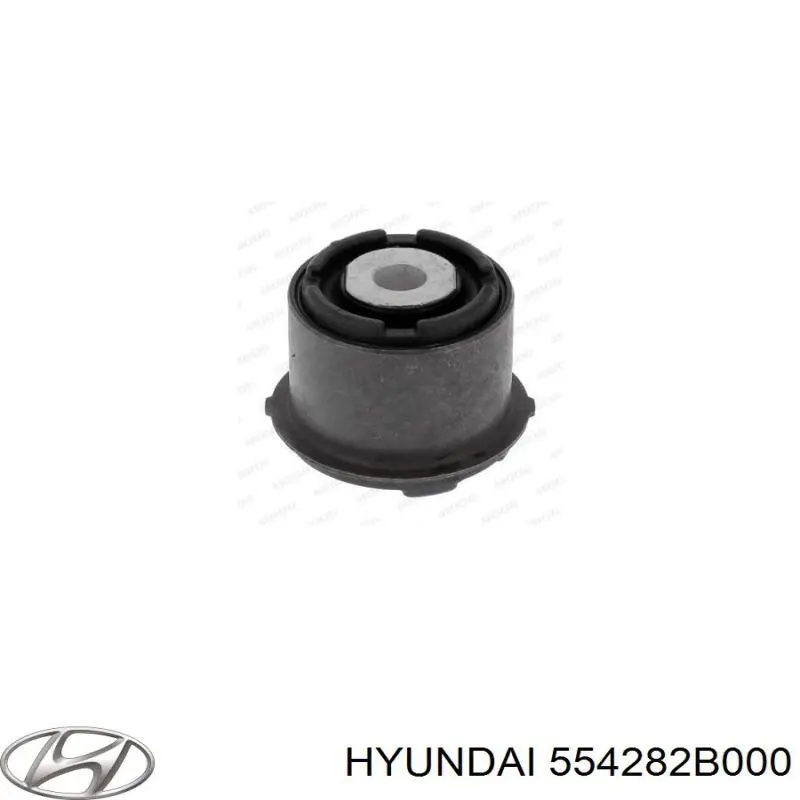 554282B000 Hyundai/Kia suspensión, cuerpo del eje trasero