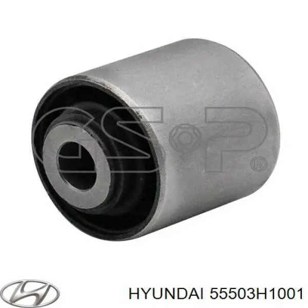 Comprar 55503H1001 Hyundai/Kia Buje delantero del brazo longitudinal trasero