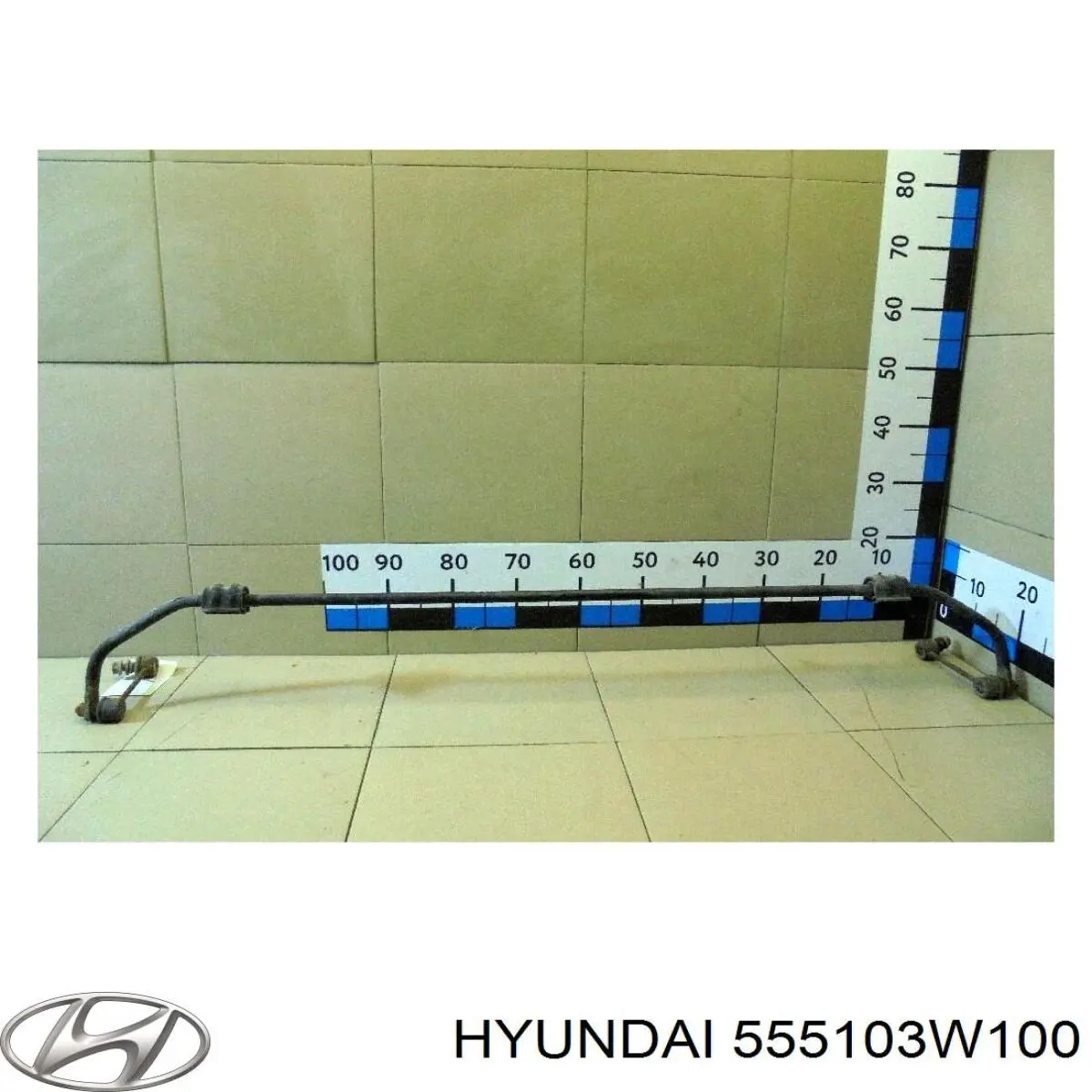Barra estabilizadora de la suspensión trasero Hyundai/Kia 555103W100 precio, desde  EUR