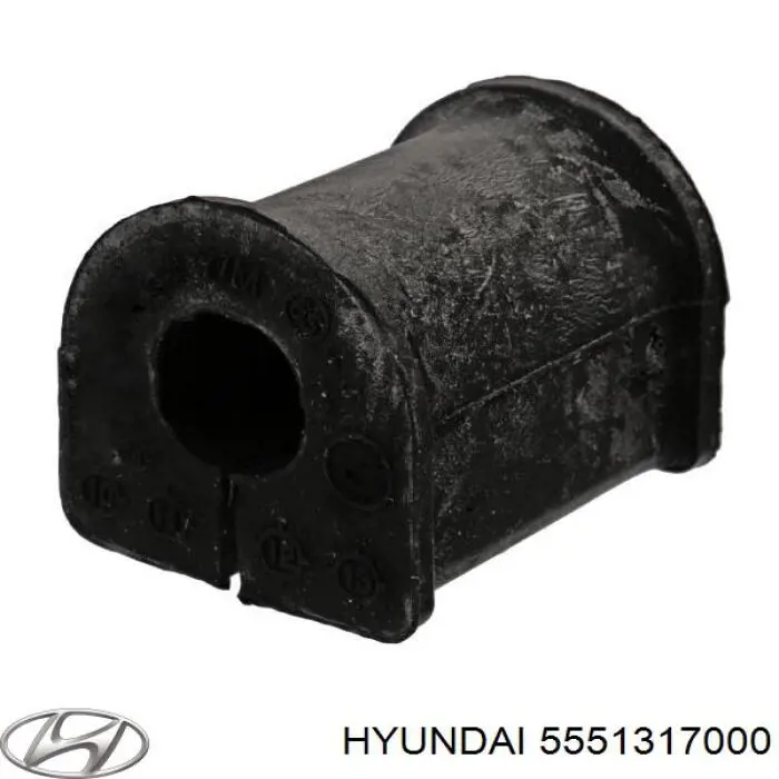 Buje de barra estabilizadora trasera Hyundai/Kia 5551317000 precio, desde 3,37 EUR