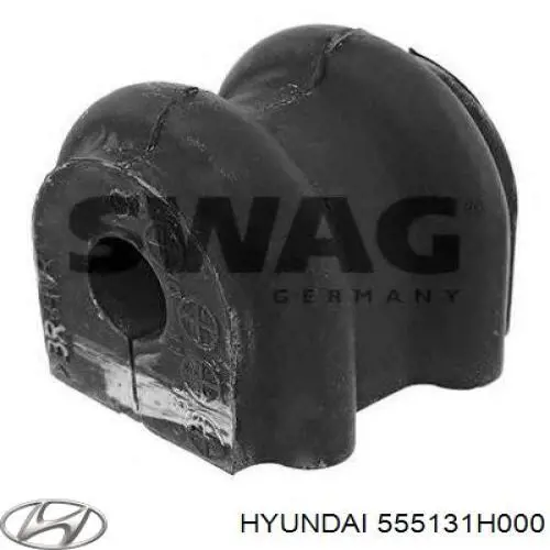 555131H000 Hyundai/Kia casquillo de barra estabilizadora trasera
