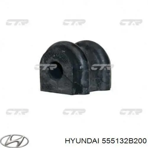 555132B200 Hyundai/Kia Buje de barra estabilizadora trasera