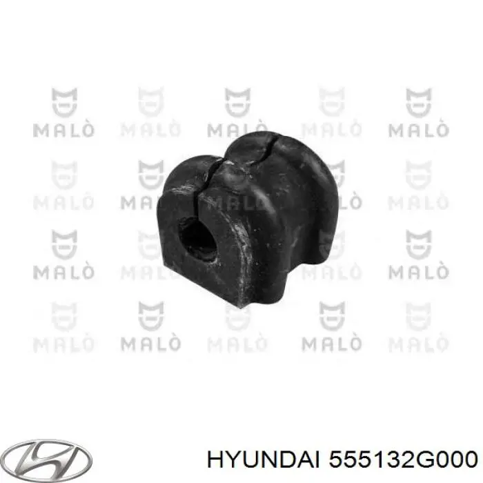 Comprar 555132G000 Hyundai/Kia Buje de barra estabilizadora trasera