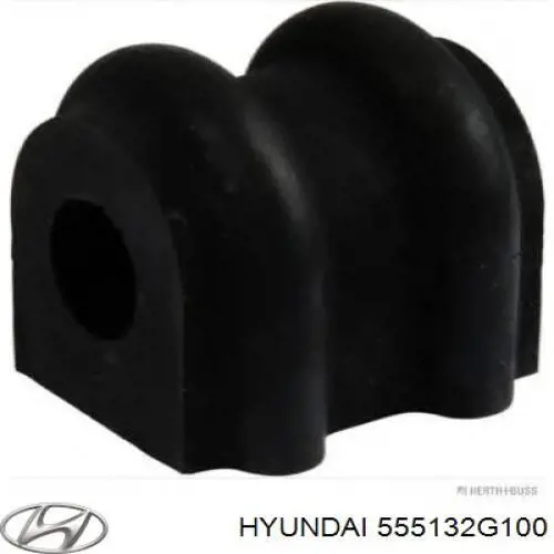 555132G100 Hyundai/Kia casquillo de barra estabilizadora trasera