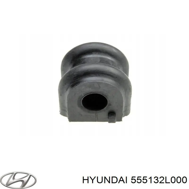 555132L000 Hyundai/Kia casquillo de barra estabilizadora trasera