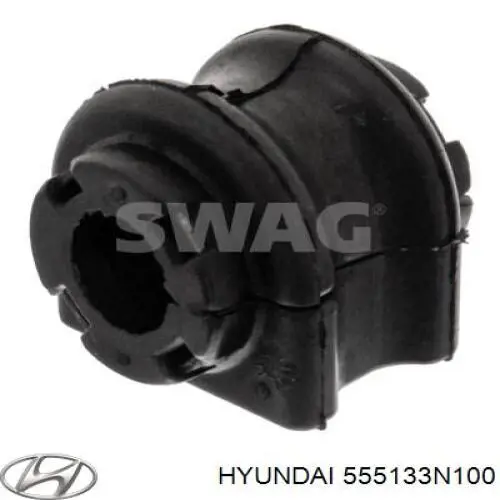 555133N100 Hyundai/Kia casquillo de barra estabilizadora trasera
