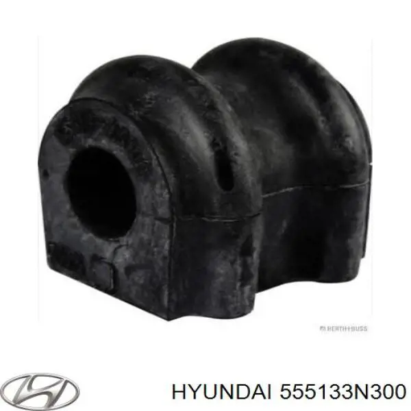 555133N300 Hyundai/Kia casquillo de barra estabilizadora trasera