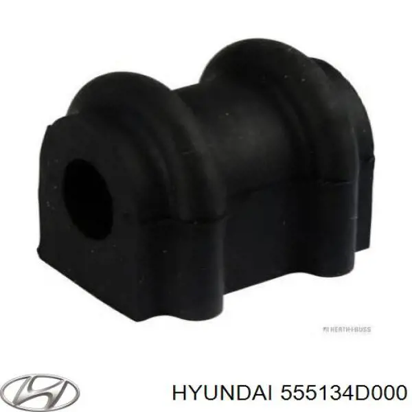 555134D000 Hyundai/Kia casquillo de barra estabilizadora trasera