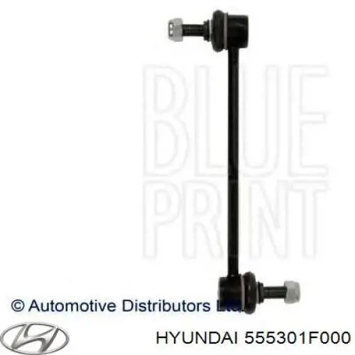Gomas de barra estabilizadora Hyundai/Kia 555301F000