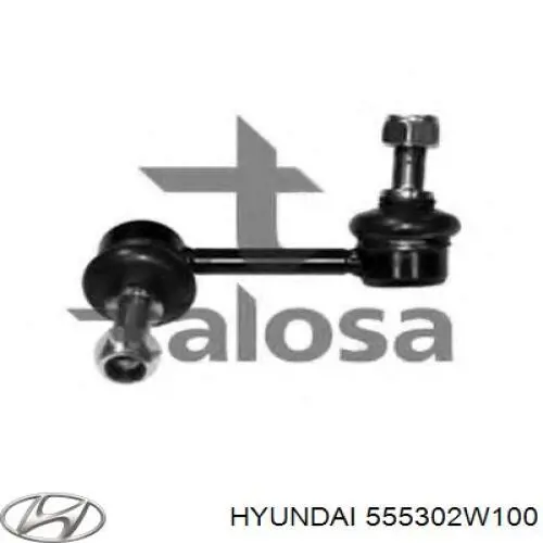 Bieleta estabilizadora trasera izquierda 555302W100 Hyundai/Kia