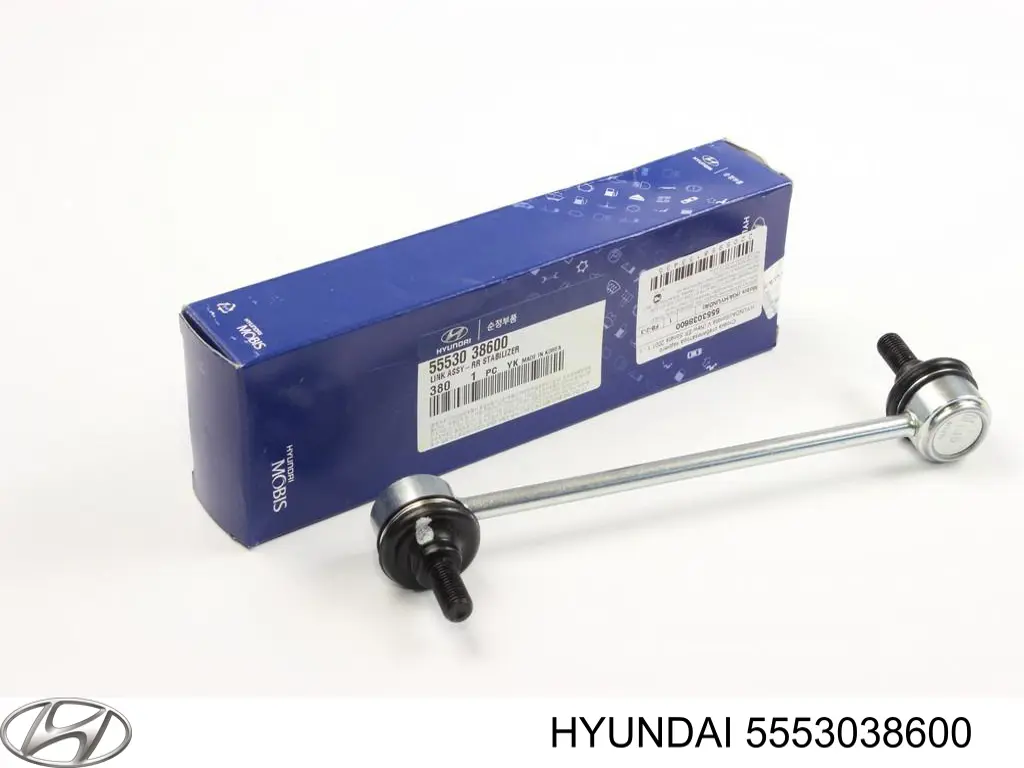 Bieleta estabilizadora trasera 5553038600 Hyundai/Kia