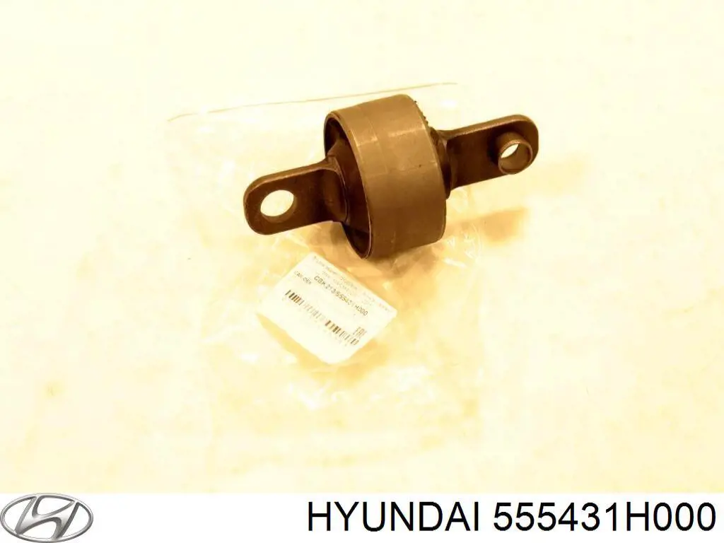 Buje del brazo longitudinal trasero Hyundai/Kia 555431H000