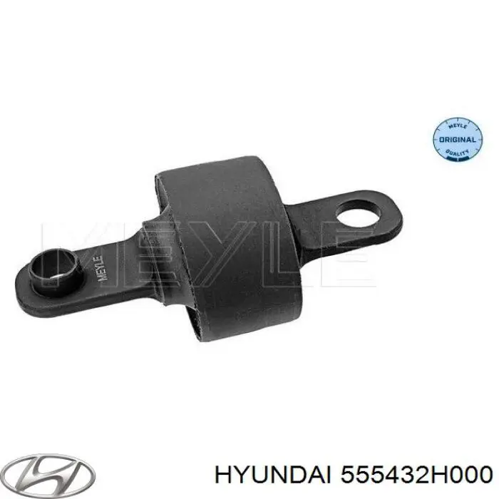Comprar 555432H000 Hyundai/Kia Buje del brazo longitudinal trasero