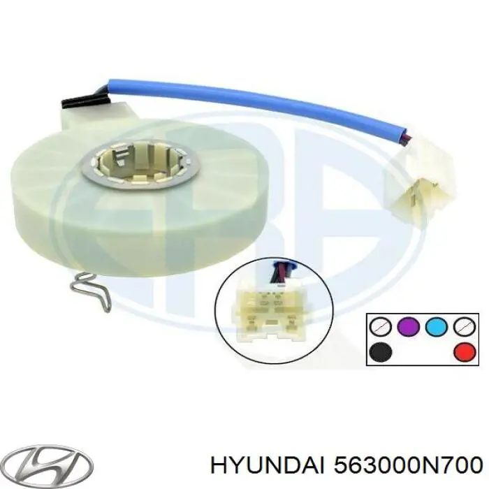 563000N700 Hyundai/Kia Sensor de ángulo de giro del volante