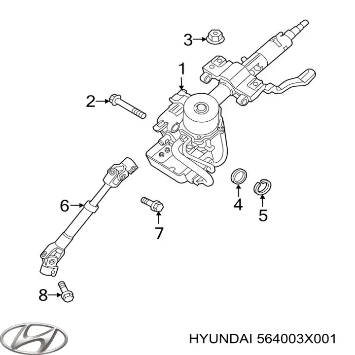 564003X001 Hyundai/Kia