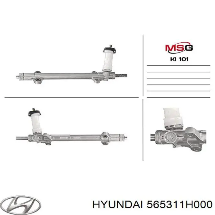 Comprar 565311H000 Hyundai/Kia Eje de la cremallera de dirección