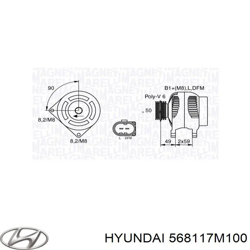 568117M100 Hyundai/Kia
