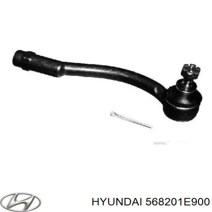 568201E900 Hyundai/Kia rótula barra de acoplamiento exterior