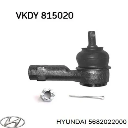 Comprar 5682022000 Hyundai/Kia Rótula barra de acoplamiento exterior