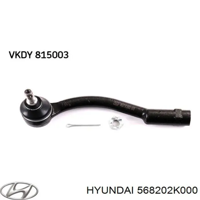 568202K000 Hyundai/Kia rótula barra de acoplamiento exterior