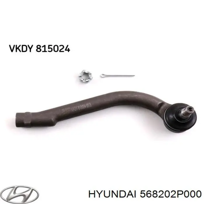 568202P000 Hyundai/Kia rótula barra de acoplamiento exterior