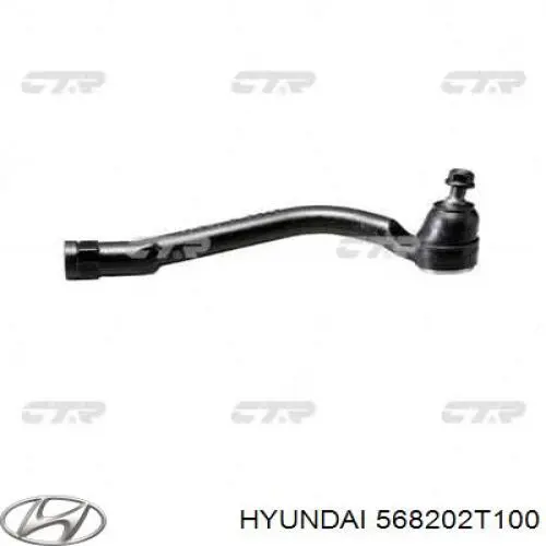 568202T100 Hyundai/Kia rótula barra de acoplamiento exterior