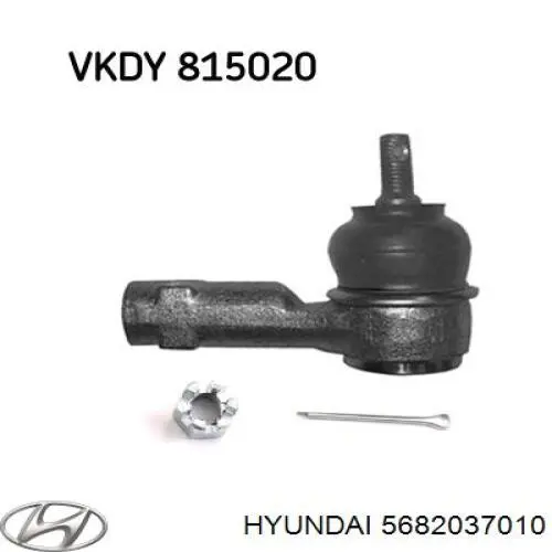 Comprar 5682037010 Hyundai/Kia Rótula barra de acoplamiento exterior