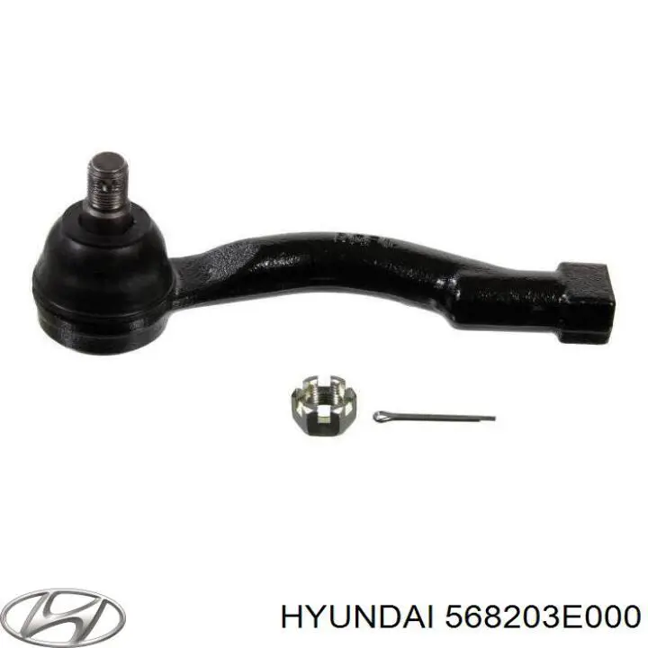 568203E000 Hyundai/Kia rótula barra de acoplamiento exterior