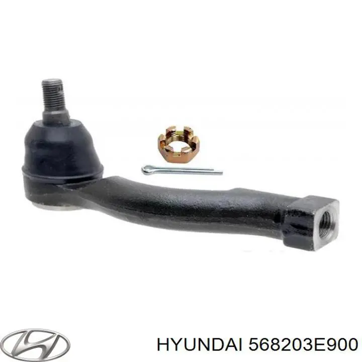 568203E900 Hyundai/Kia rótula barra de acoplamiento exterior