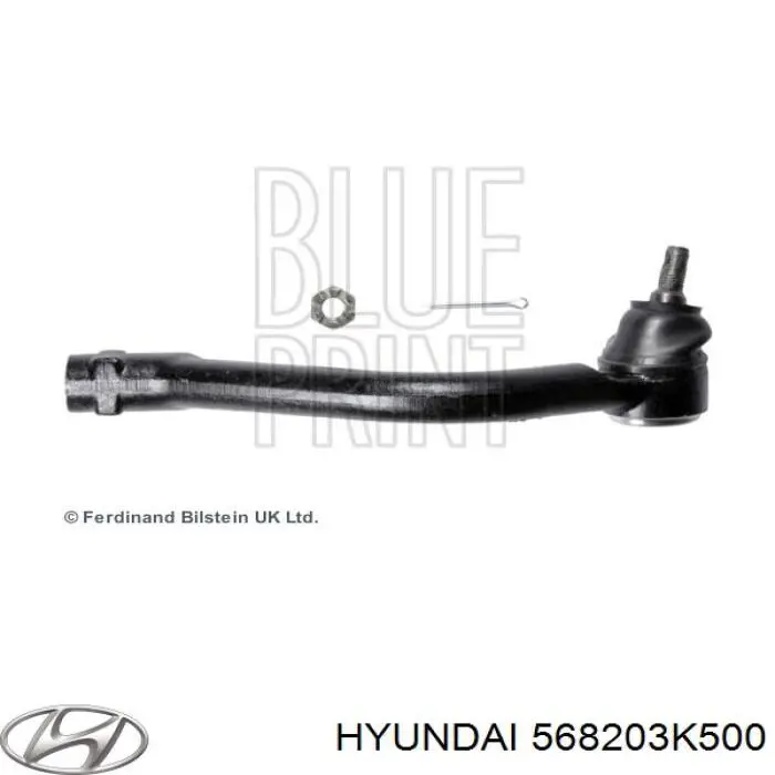 568203K500 Hyundai/Kia rótula barra de acoplamiento exterior