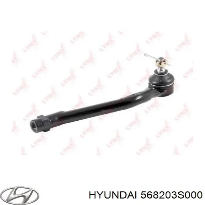 568203S000 Hyundai/Kia rótula barra de acoplamiento exterior