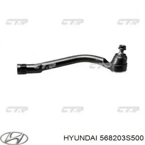 568203S500 Hyundai/Kia rótula barra de acoplamiento exterior