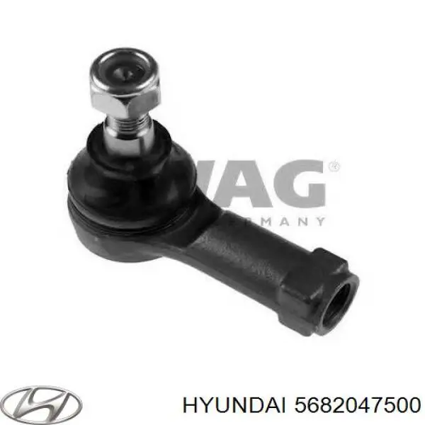 Rótula barra de acoplamiento exterior para Hyundai H100 