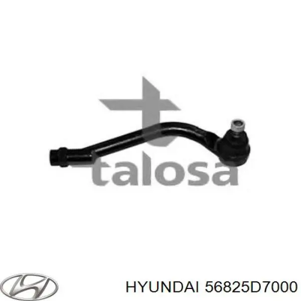 Comprar 56825D7000 Hyundai/Kia Rótula barra de acoplamiento exterior