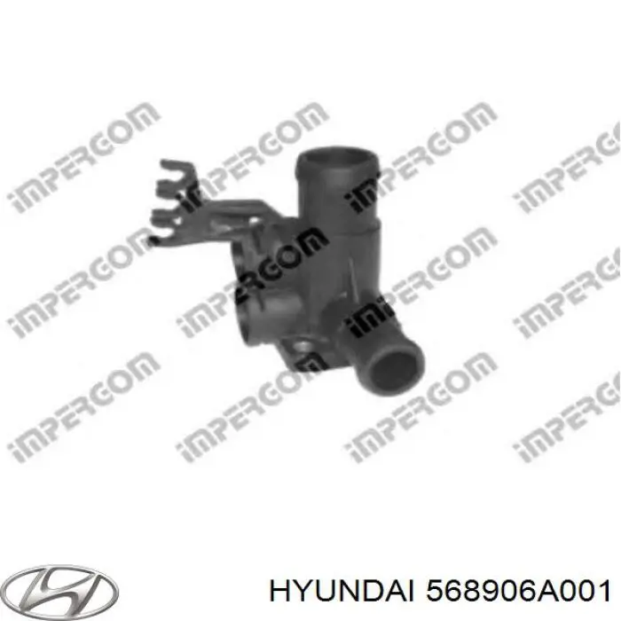 568906A001 Hyundai/Kia rótula barra de acoplamiento exterior