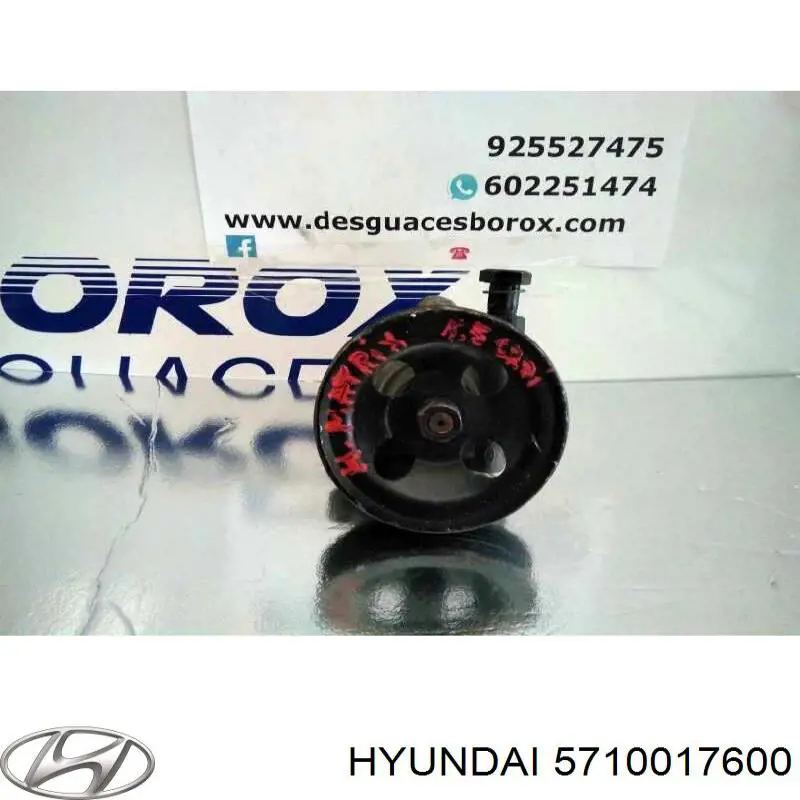 5710017600 Hyundai/Kia bomba hidráulica de dirección