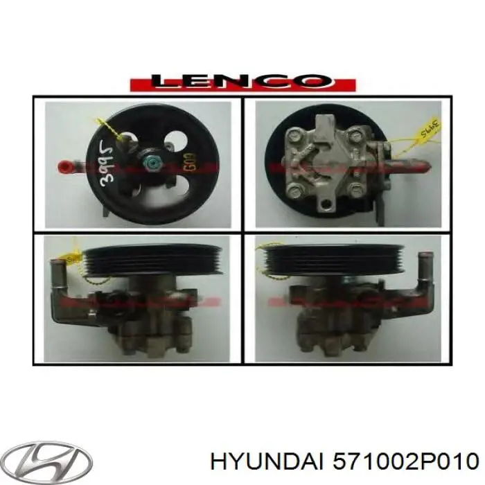 571002P010 Hyundai/Kia bomba hidráulica de dirección