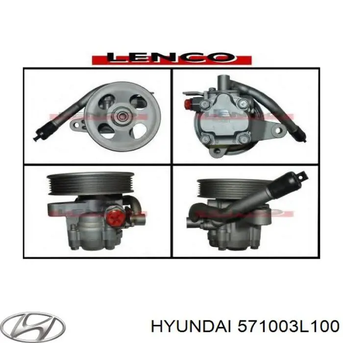 571003L100 Hyundai/Kia bomba de dirección