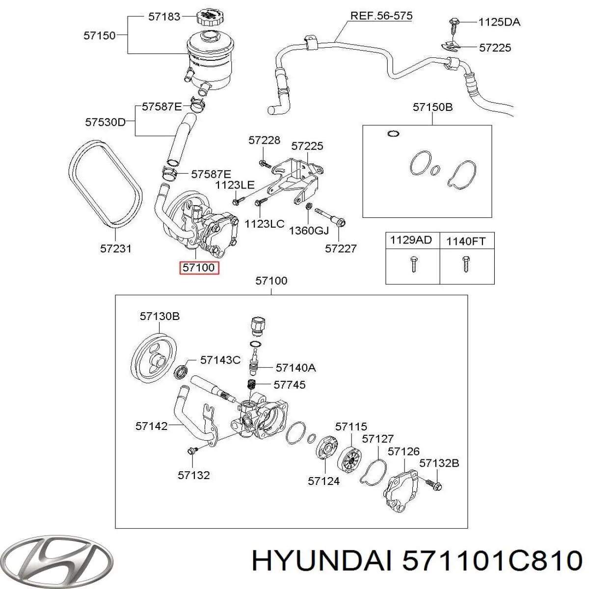 571101C810 Hyundai/Kia