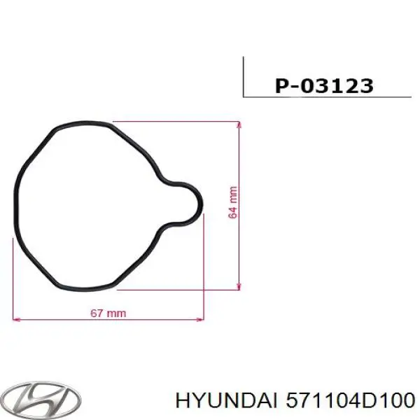 571104D100 Hyundai/Kia bomba hidráulica de dirección