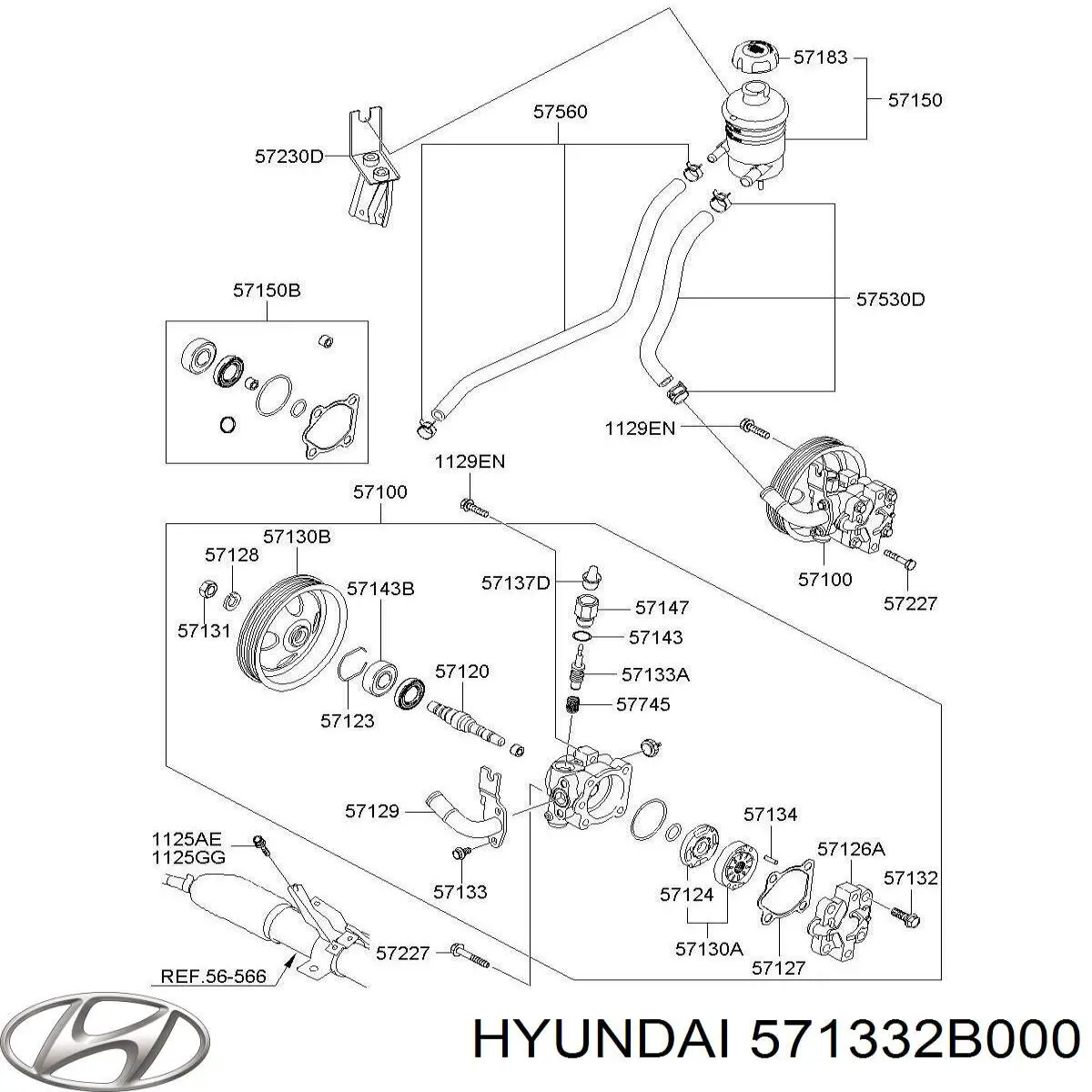  Hyundai/Kia 571332B000 precio, desde 6,97 EUR